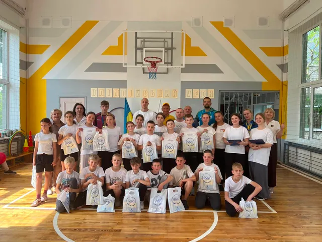 У Горішніх Плавнях відбувся «Олімпійський урок» для учнів ЗОШ №1